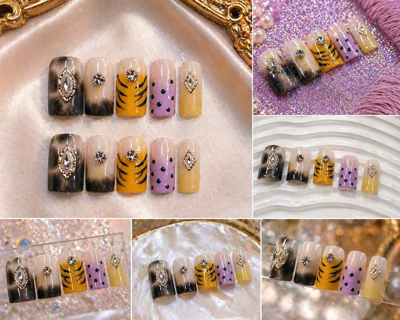 Glamour Duck Nails Size L