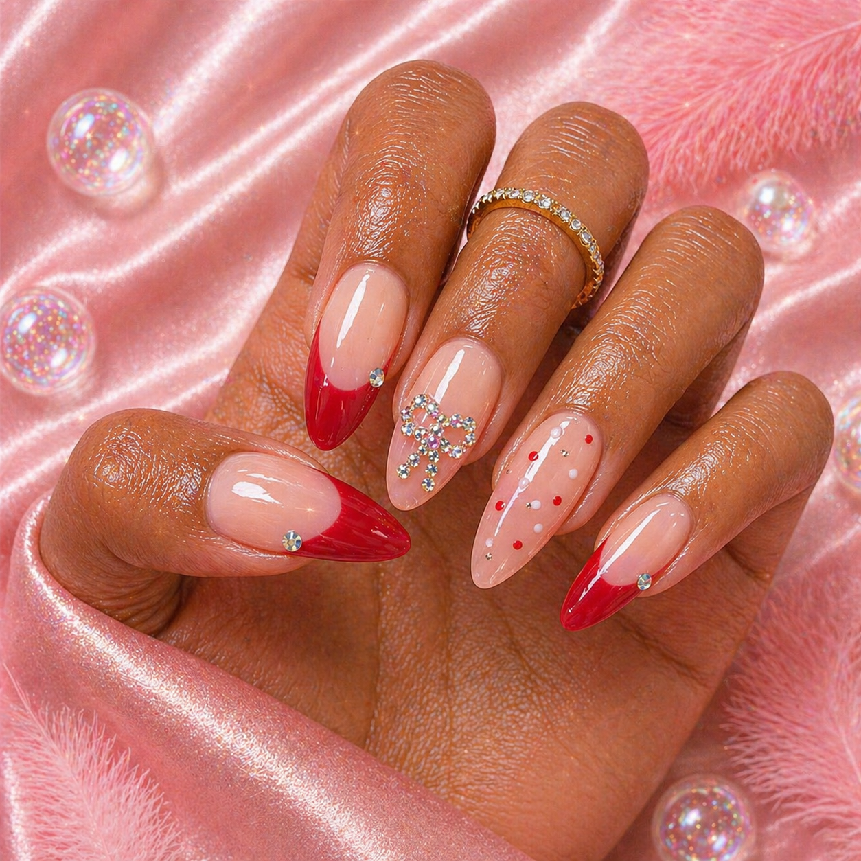 Glitzy Almond Sets!!! Size L